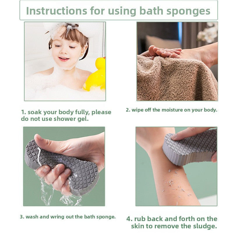 3D  Bath Sponge
