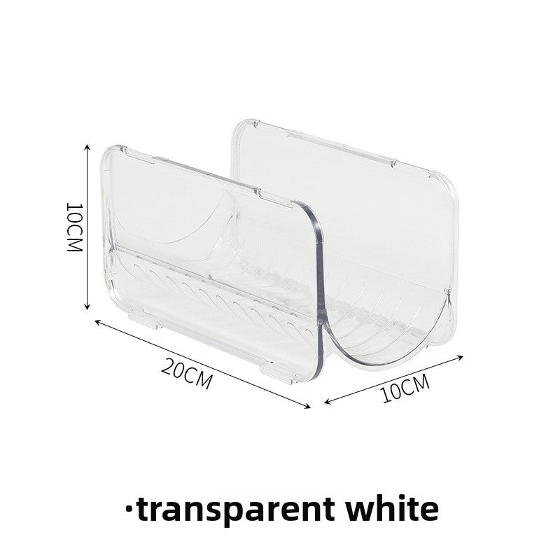 Transparent Hair Tool Organizer Storage Rack