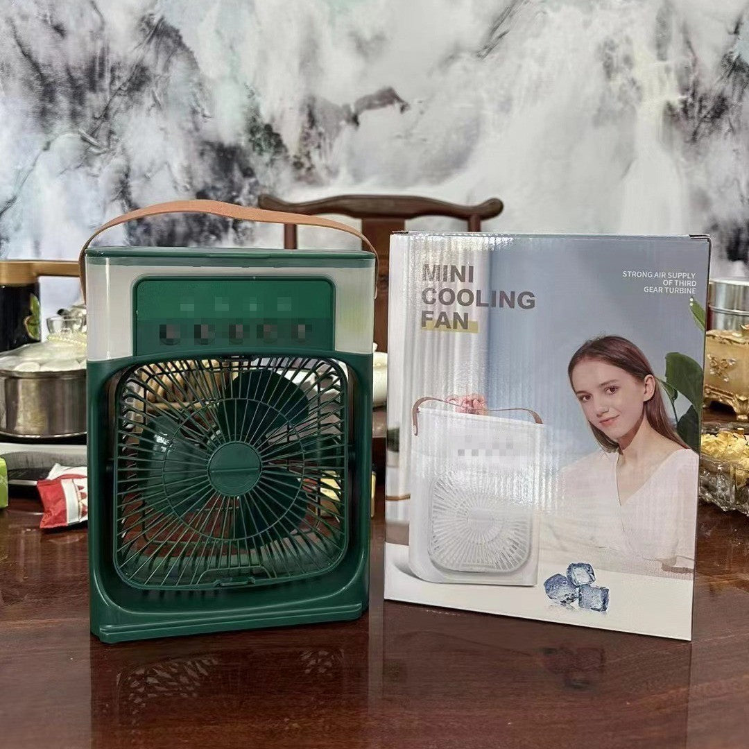 Portable Rechargeable Air Cooler whith Mist & LED Light