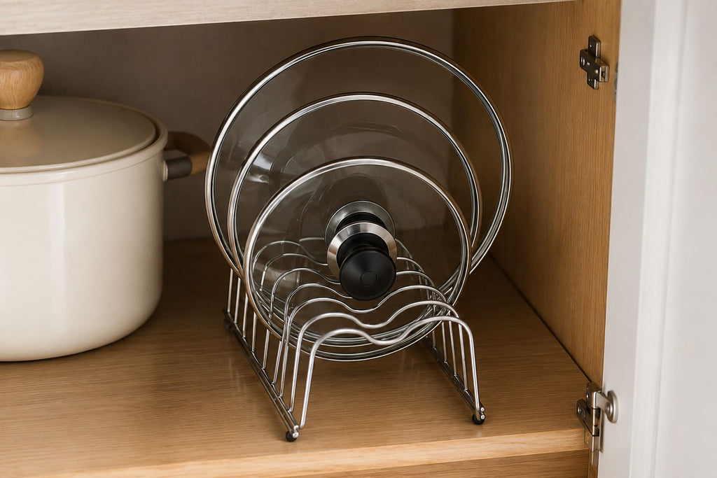 premium pot lid organizer